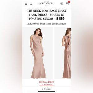 Lovely Martin Maxi Dress in Toasted Sugar